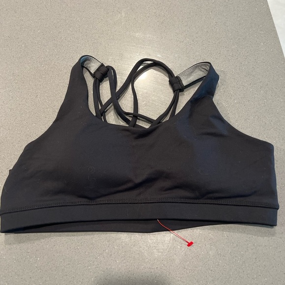 Buff bunny Black Strappy Sports Bra - Picture 2 of 6